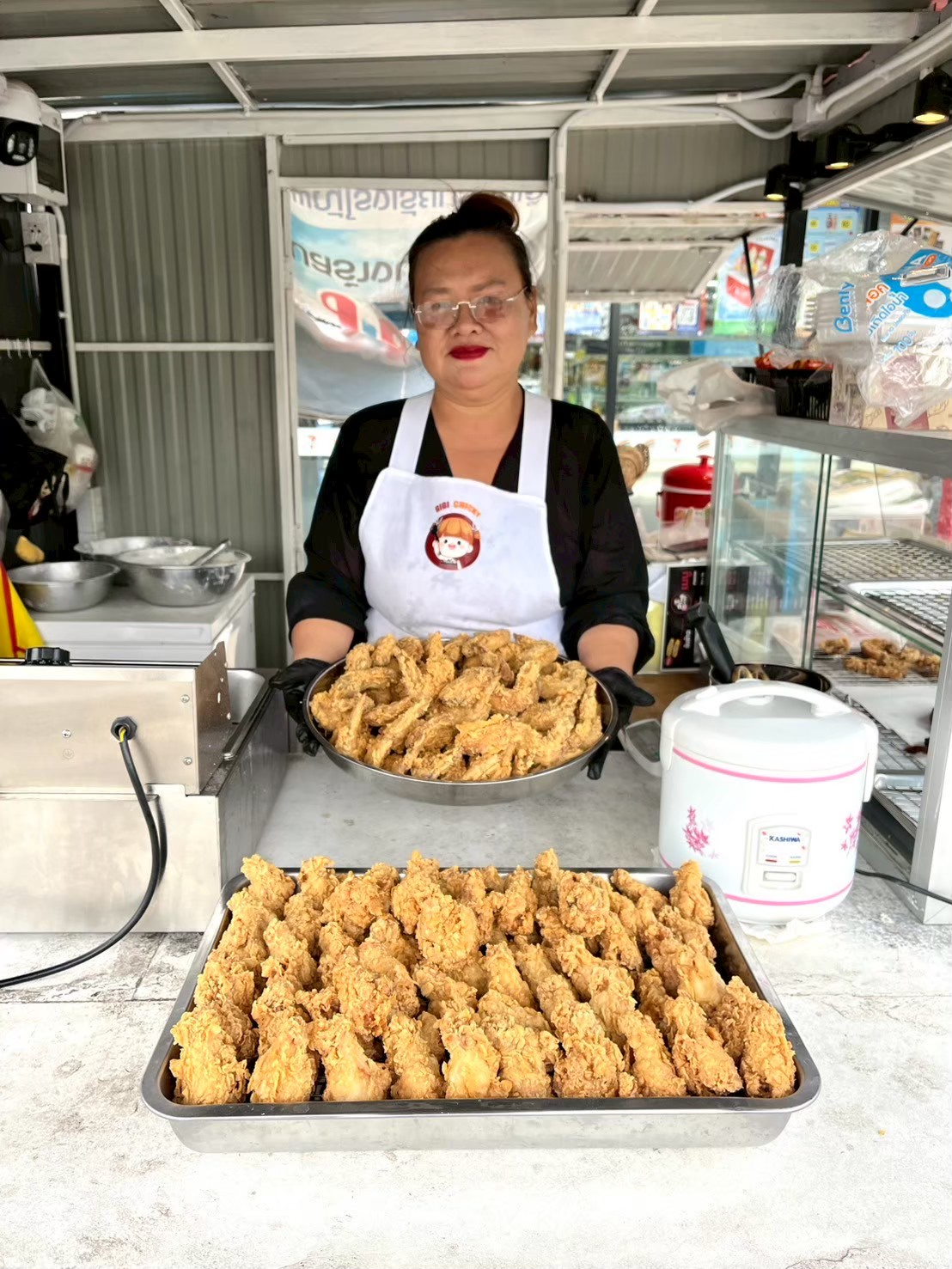 กรรมวิธีการทอดสดใหม่